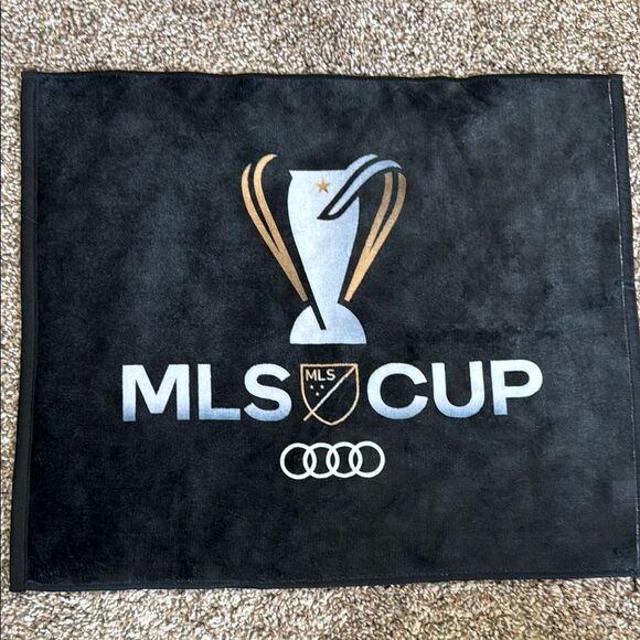 MLS Cup Black Towel - Picture 1 of 2